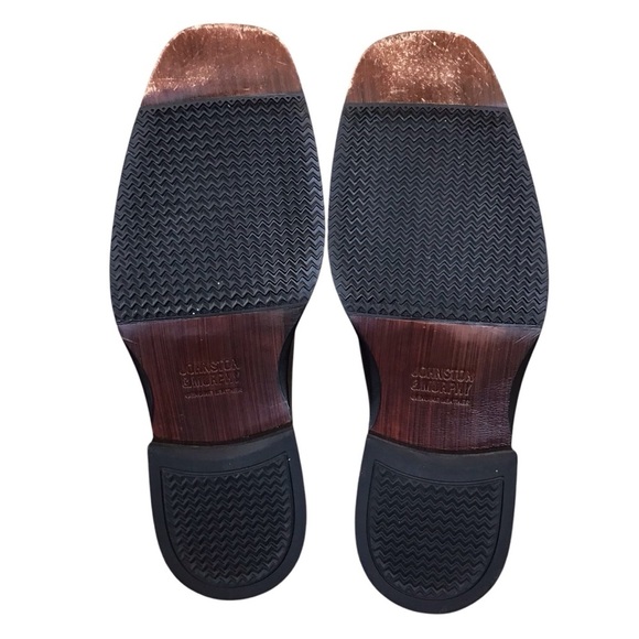 Johnston & Murphy Black Sheepskin Leather Loafers main image 8